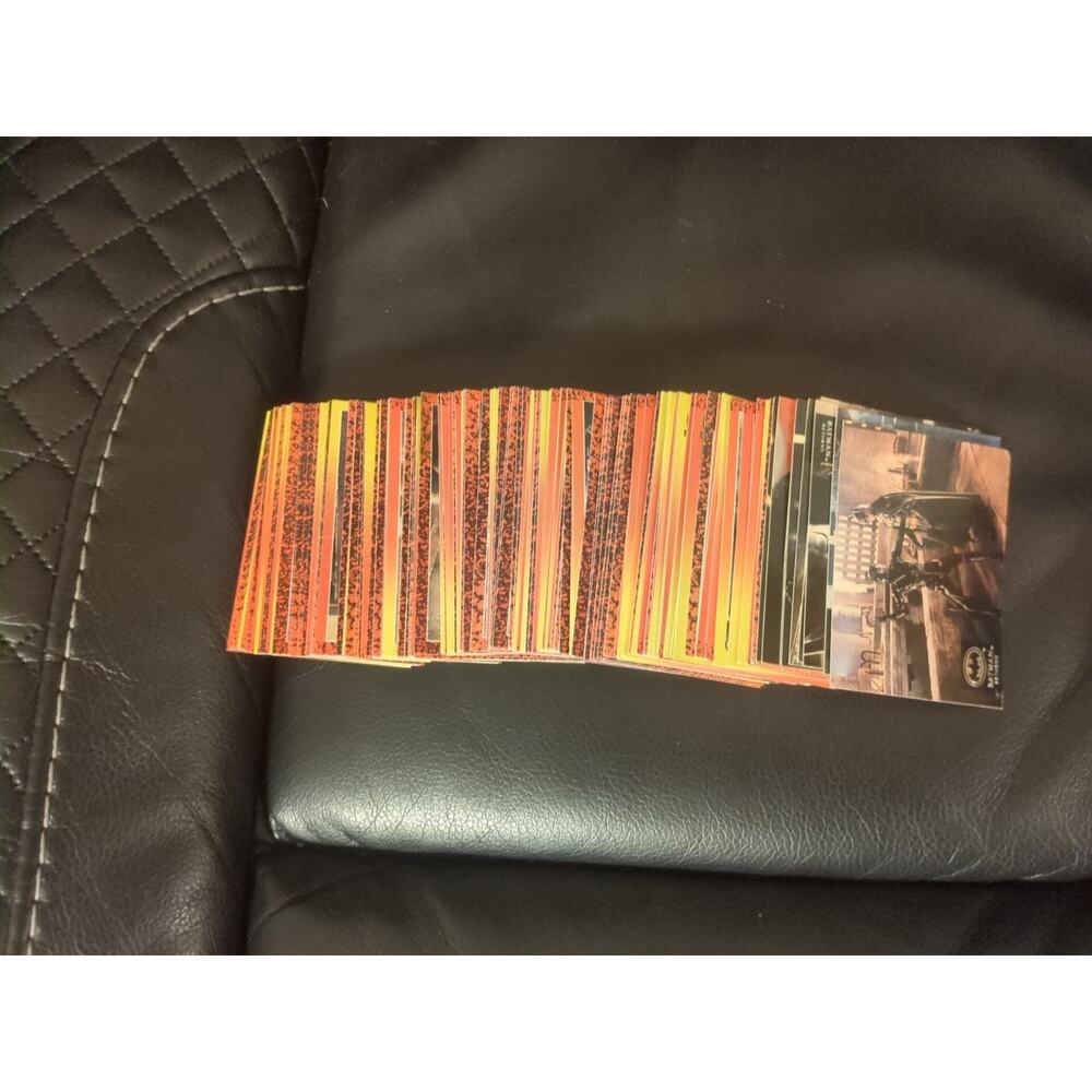 Batman Returns Movie 1992 Topps Partial Base Set + Extra Cards 140 Total